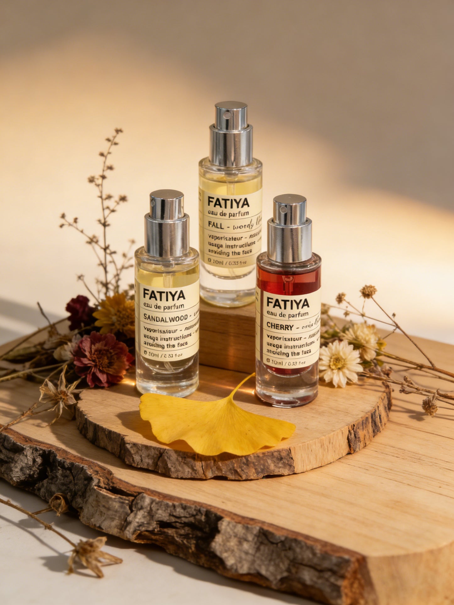 Sandalwood Essential Oil - 3 x 10ml Aromatherapy Body Care Set