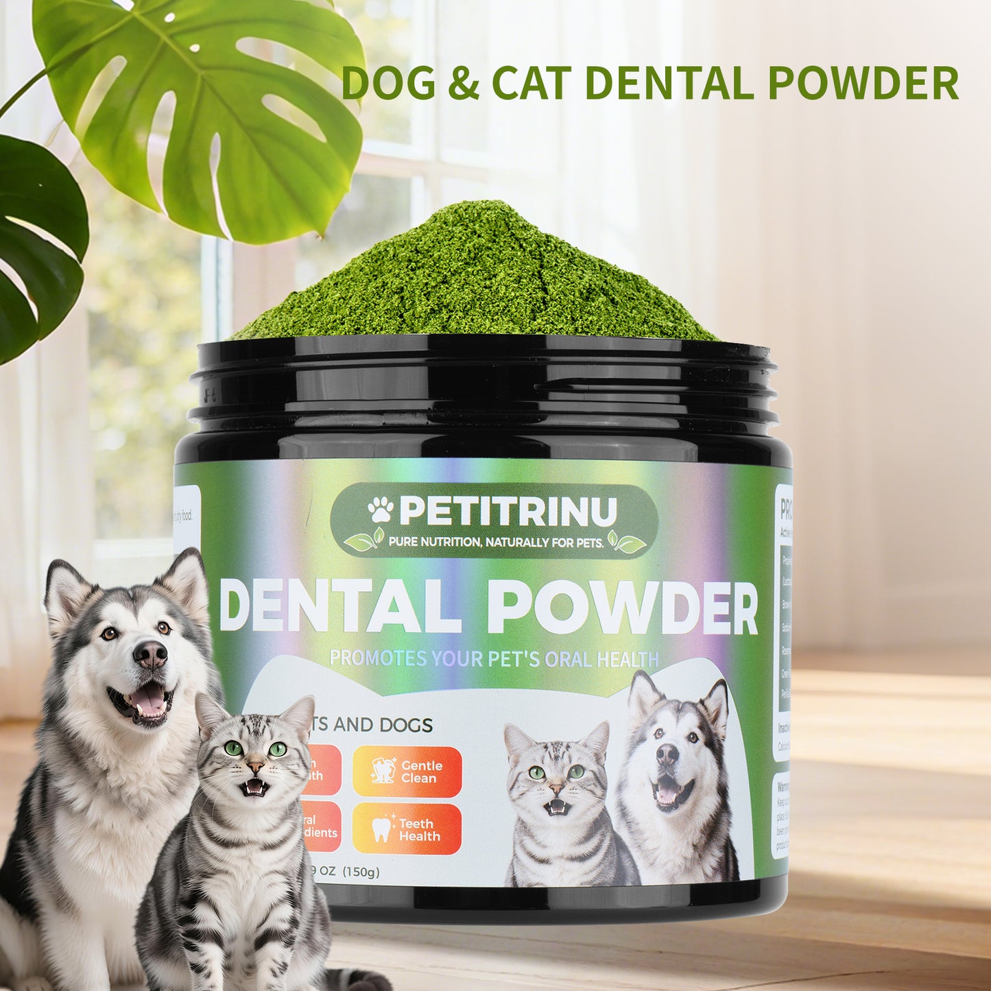 Pet Toothpaste for Cats and Dogs - Oral Care, Fresh Breath, Easy to Use