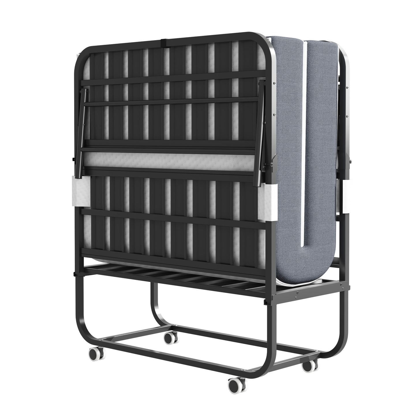 75 X 38 Inch Extra Long Folding Bed For Tall People, Heavy-Duty