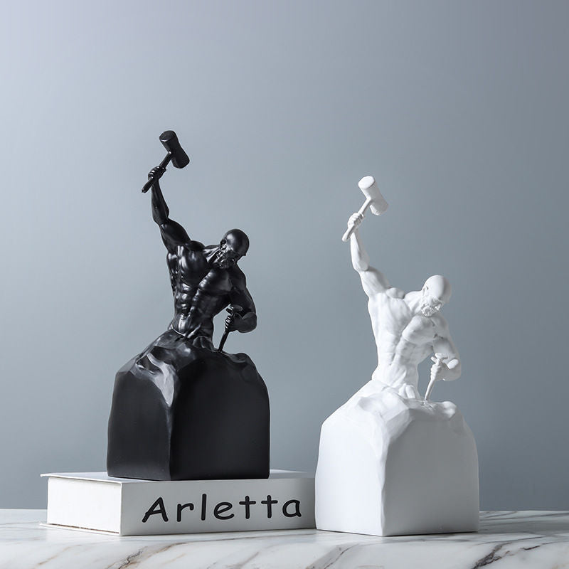Abstract Resin Sculpture Decorations for Home & Garden - Multiple Styles