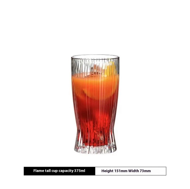 Crystal Glass Whiskey and Liquor Water Juice Cup - Multiple Sizes