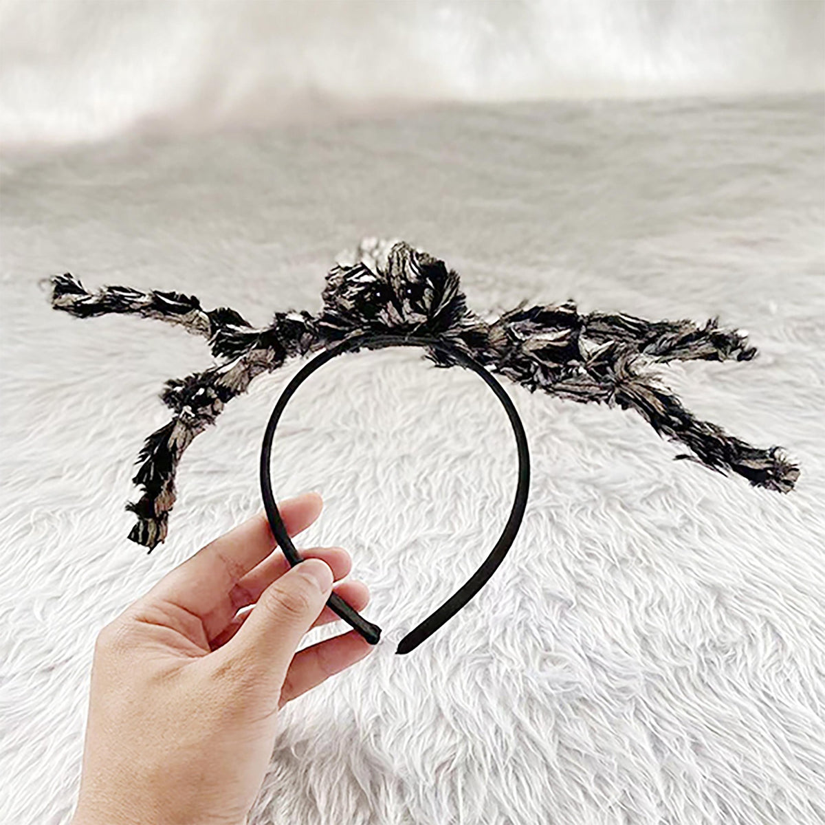 Halloween Spider Headband - Leopard