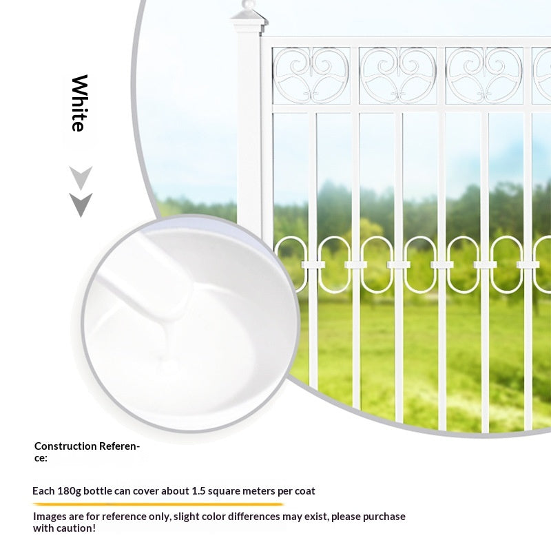 Door Rail Renovation Set with Brush and Paint for Home & Garden
