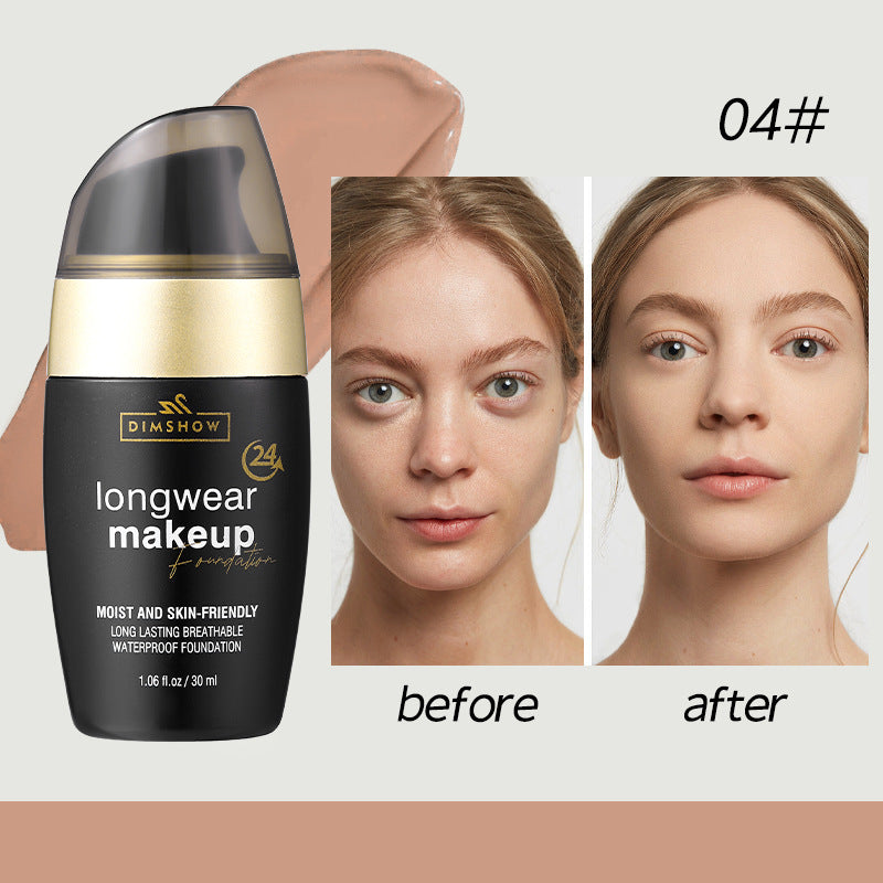 Long-Lasting Oil Control Liquid Foundation Cream for All Skin Types