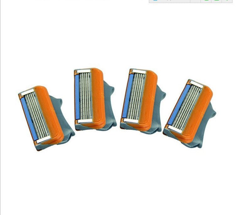 Manual Razor Blade for Shaving - Five Layers, Photo Color Option