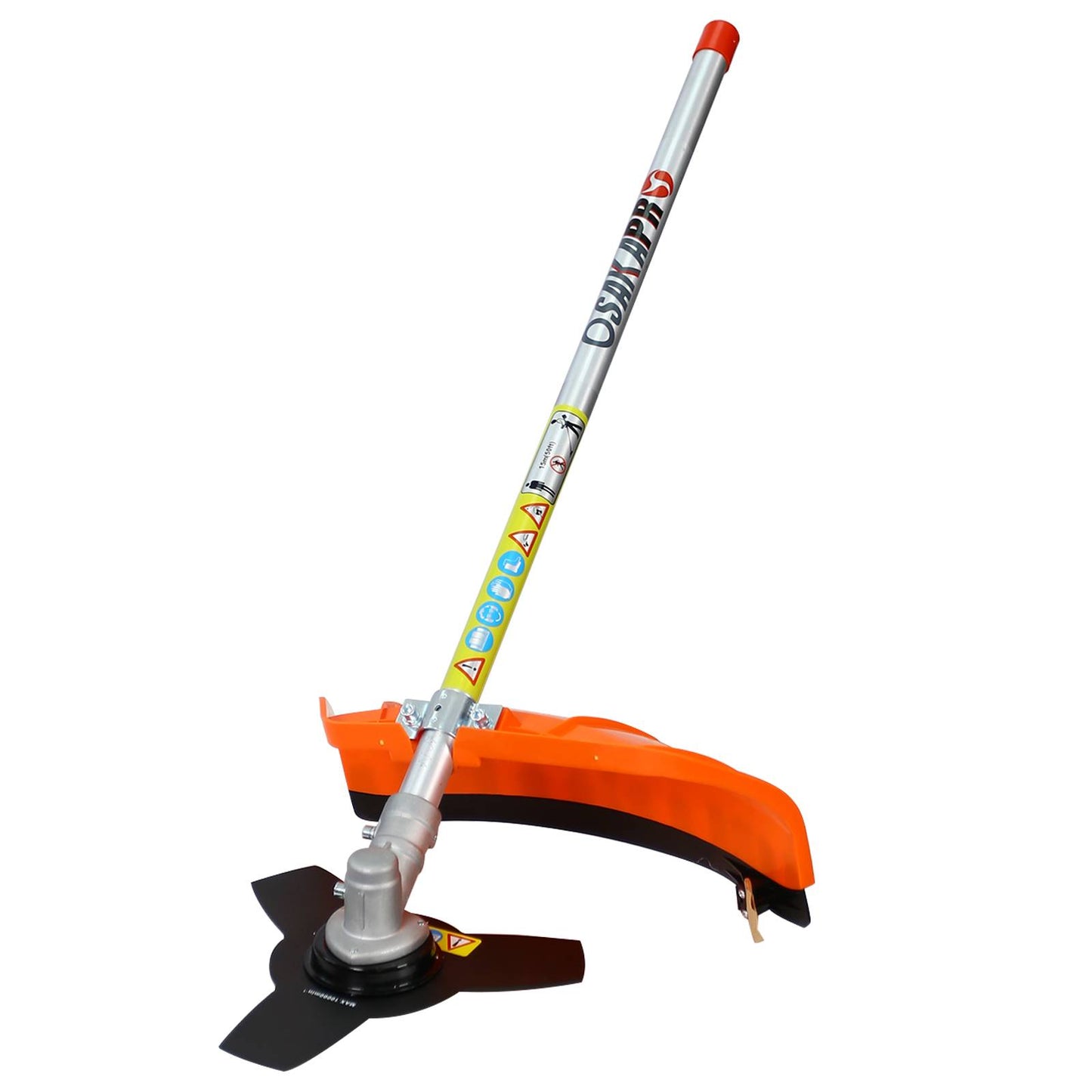 4-in-1 Gas Powered Multi-Functional Trimming Tool with Pole Saw, Hedge Trimmer & Brush Cutter
