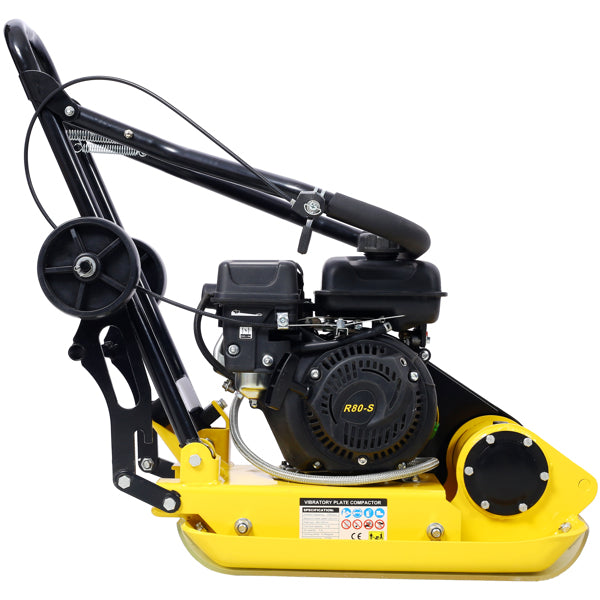 2.5HP Flatbed Concrete Compactor 79.7cc Gas Power Paver for Construction