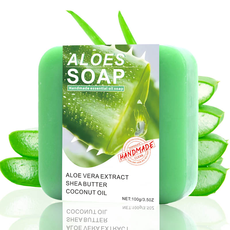 Aloe Vera Essential Oil Soap - 100g Bar