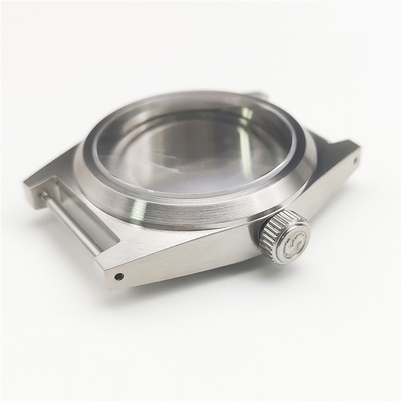 Stainless Steel Sapphire Watch Case Replacement 38MM for Seiko NH35A/NH36A