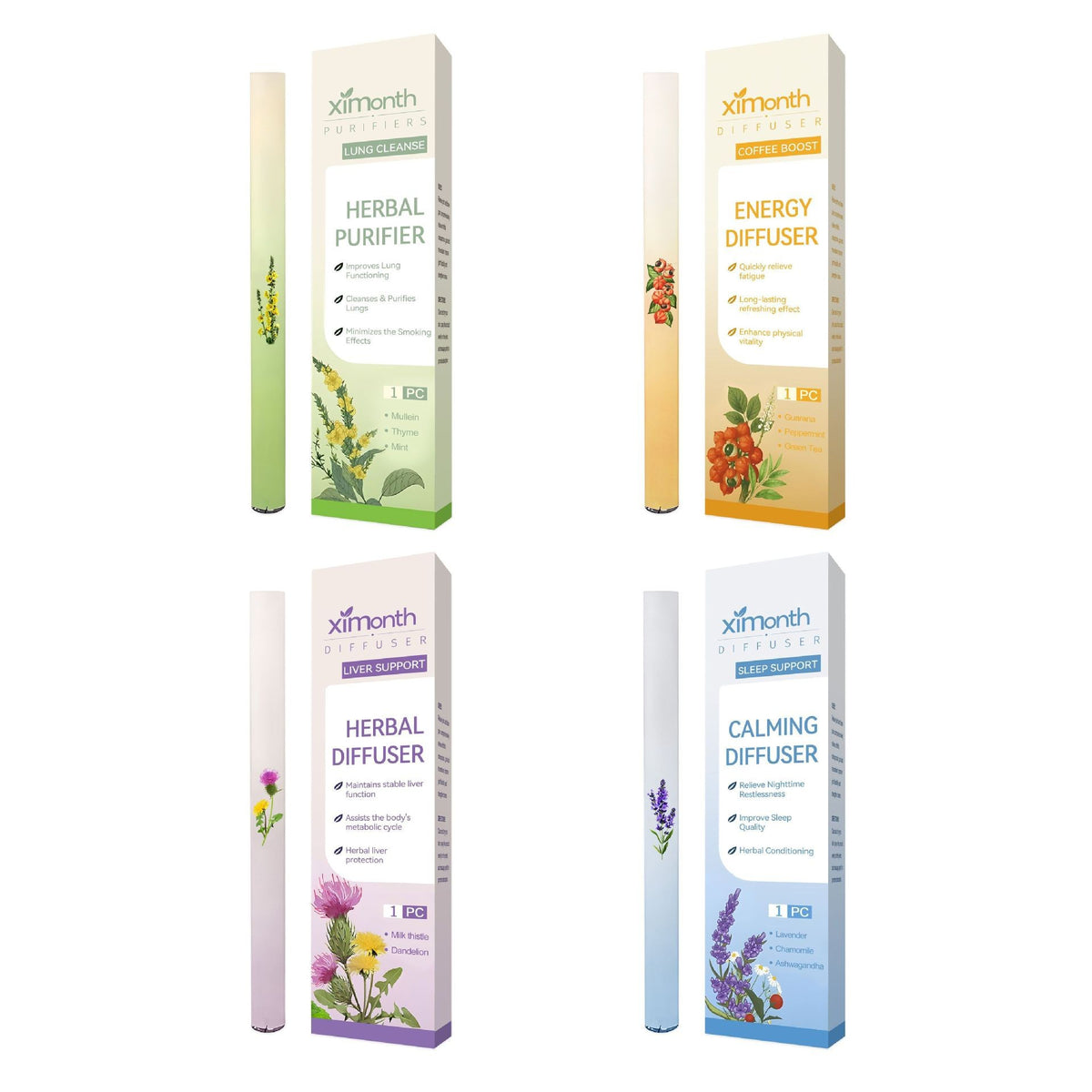 Herbal Inhaler Stick - Nasal Congestion & Breath Relief