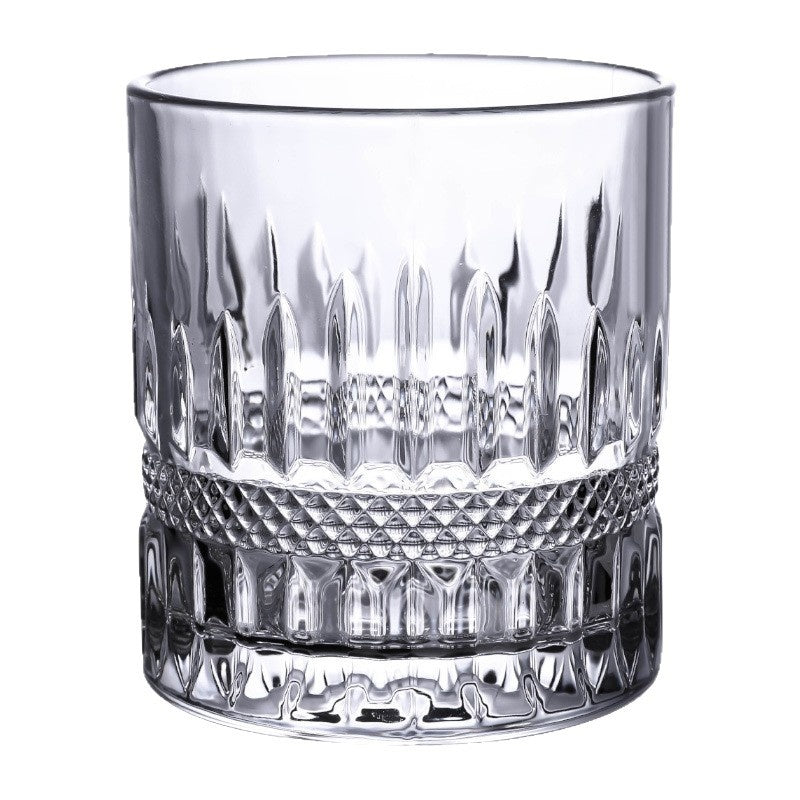 Tipsy Atmosphere Whiskey Shot Glass - High-End Clear Glass Drinkware