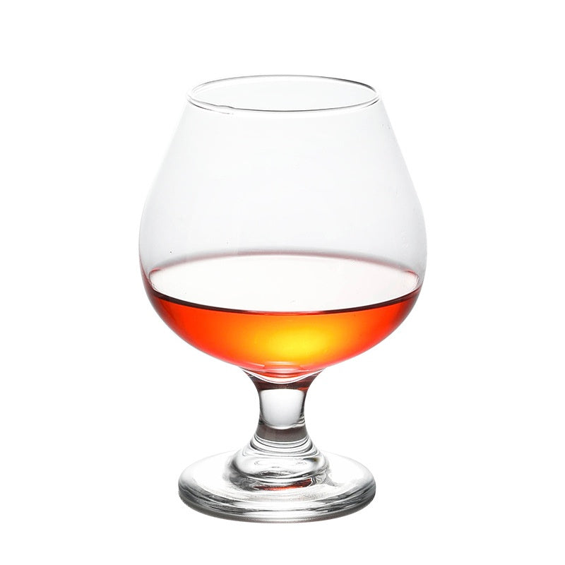 Short-Stemmed Wine Glass Set - Multiple Sizes & Quantities for Red & Brandy