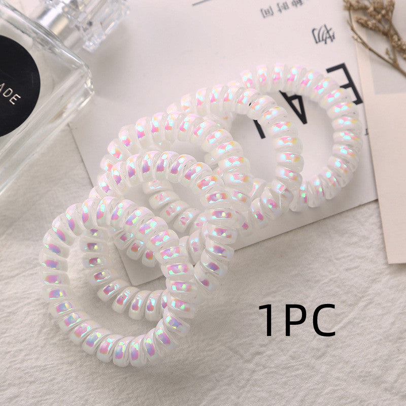 Telephone Line Hair Band - Geometric Style, Colorful Women's Hair Accessories
