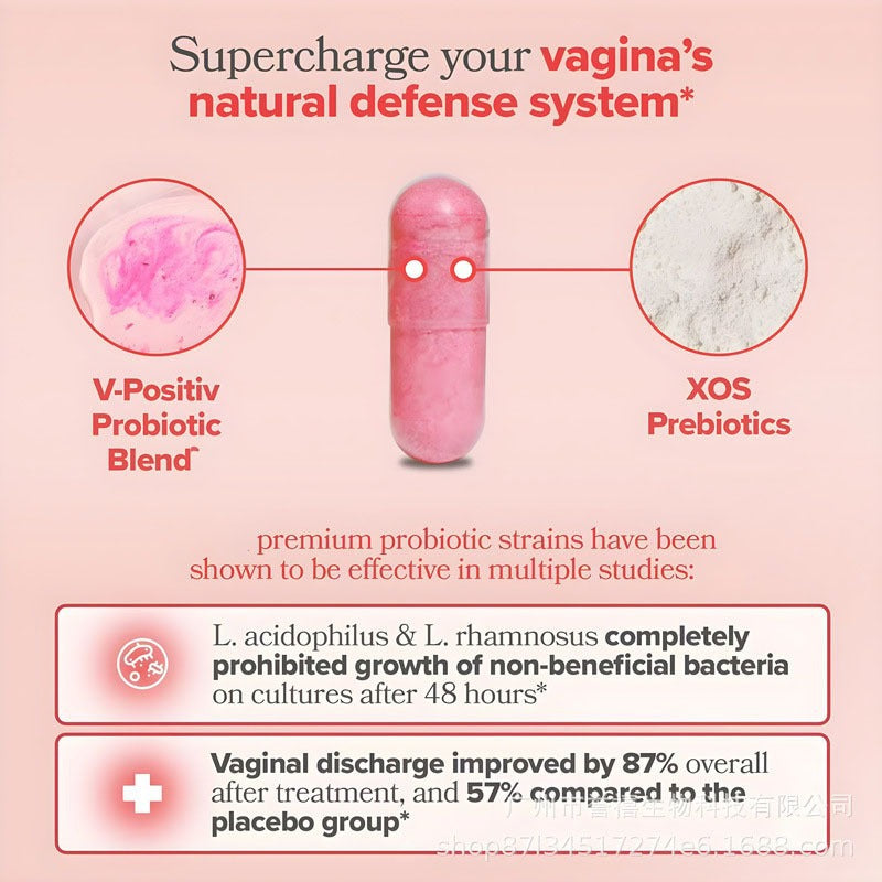 Women’s Probiotic Capsules - Dietary Supplement for Adults - 60 Capsules