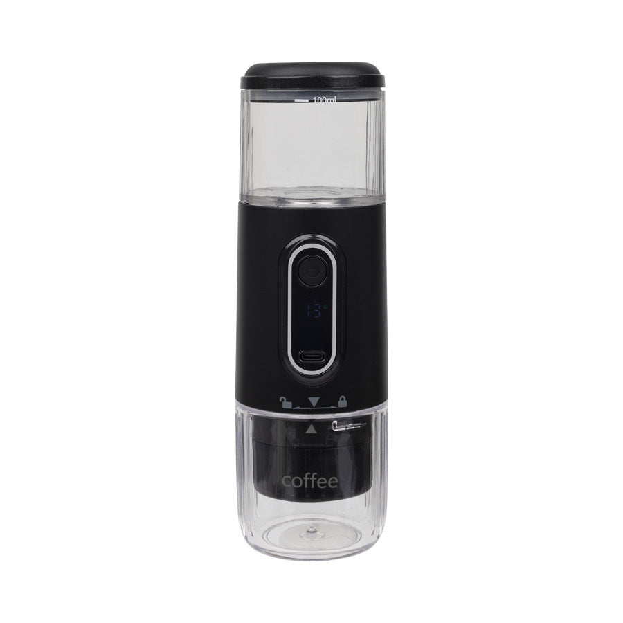 Portable Wireless Coffee Machine - Compact Capsule Espresso Maker for Home & Outdoor Use