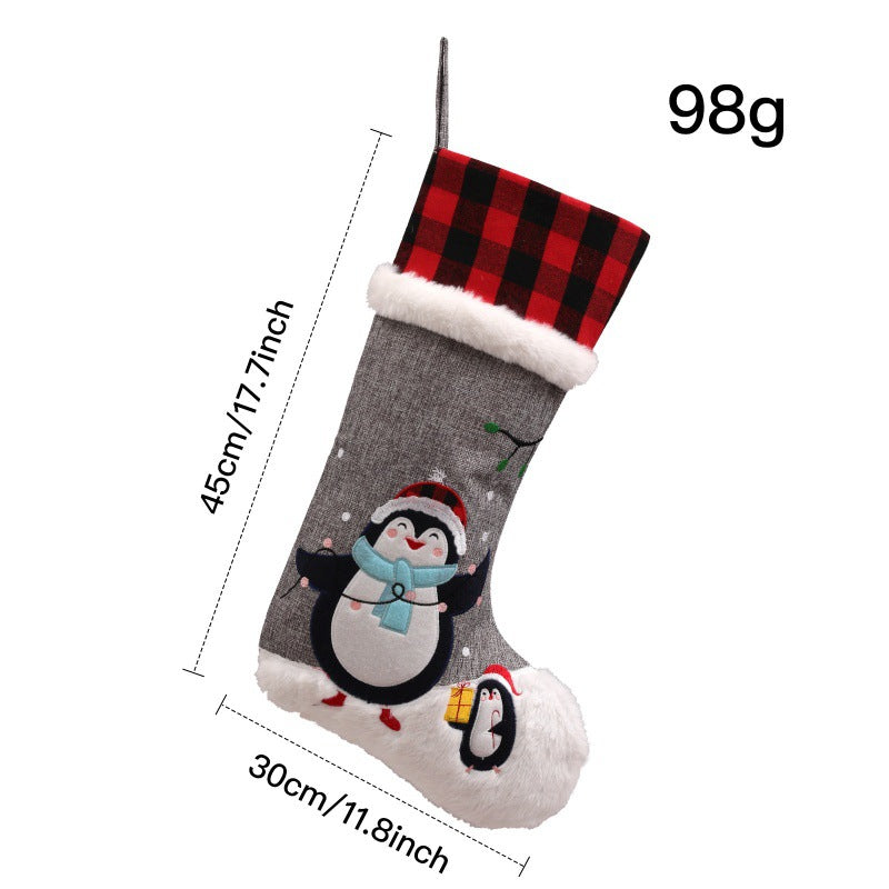 Christmas Checkered Socks for Kids - Holiday Gift, Multiple Colors
