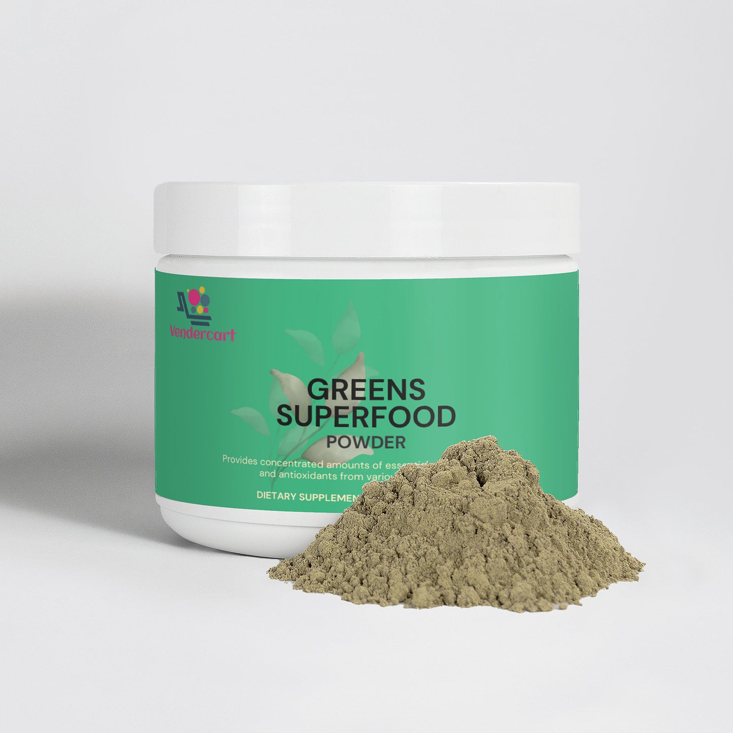 Green Superfood Powder Nutrient-Rich Blend for Energy and Digestion