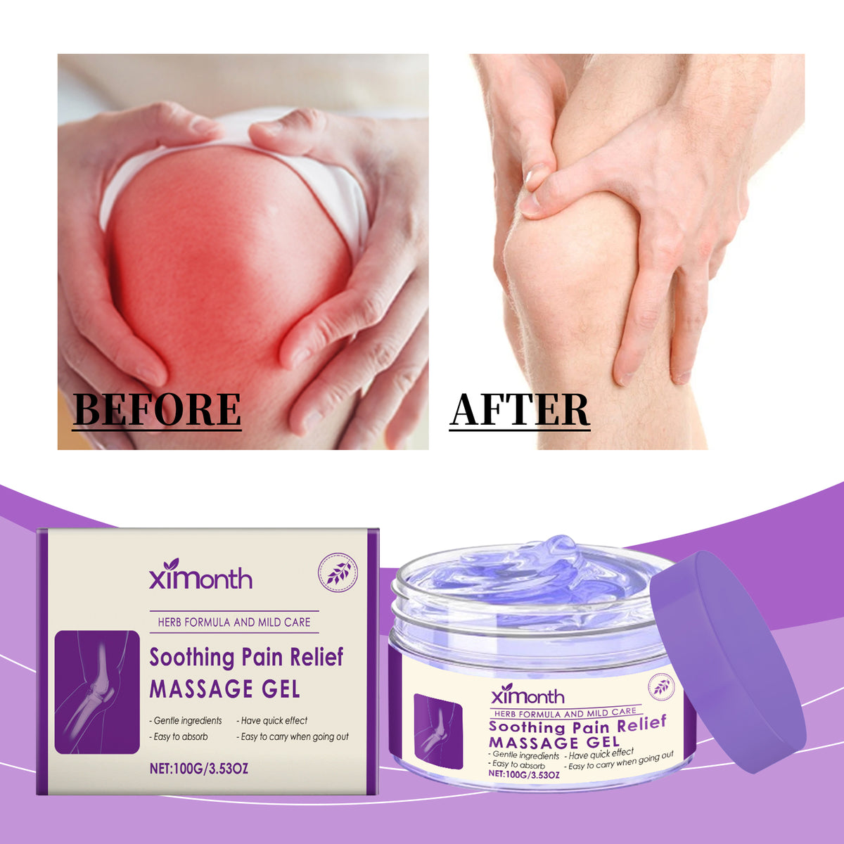Soothing Massage Gel - 100g