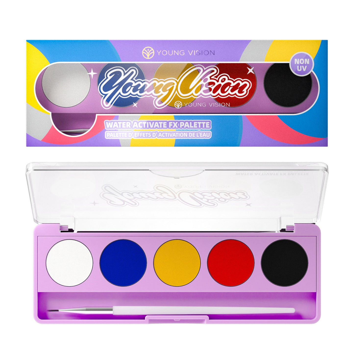 Fluorescent UV Stage Makeup Palette - 5g Cosplay & Performance Face Paint
