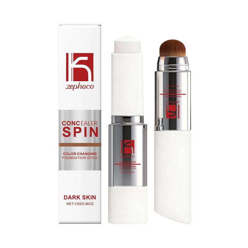 Concealer and Color-Changing Foundation Stick for Face Makeup