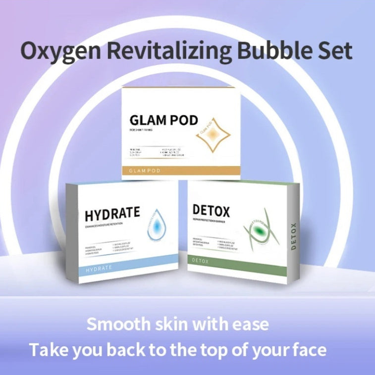 Oxygen Skin Care Set Brightening & Firming Liquid Facial Treatment