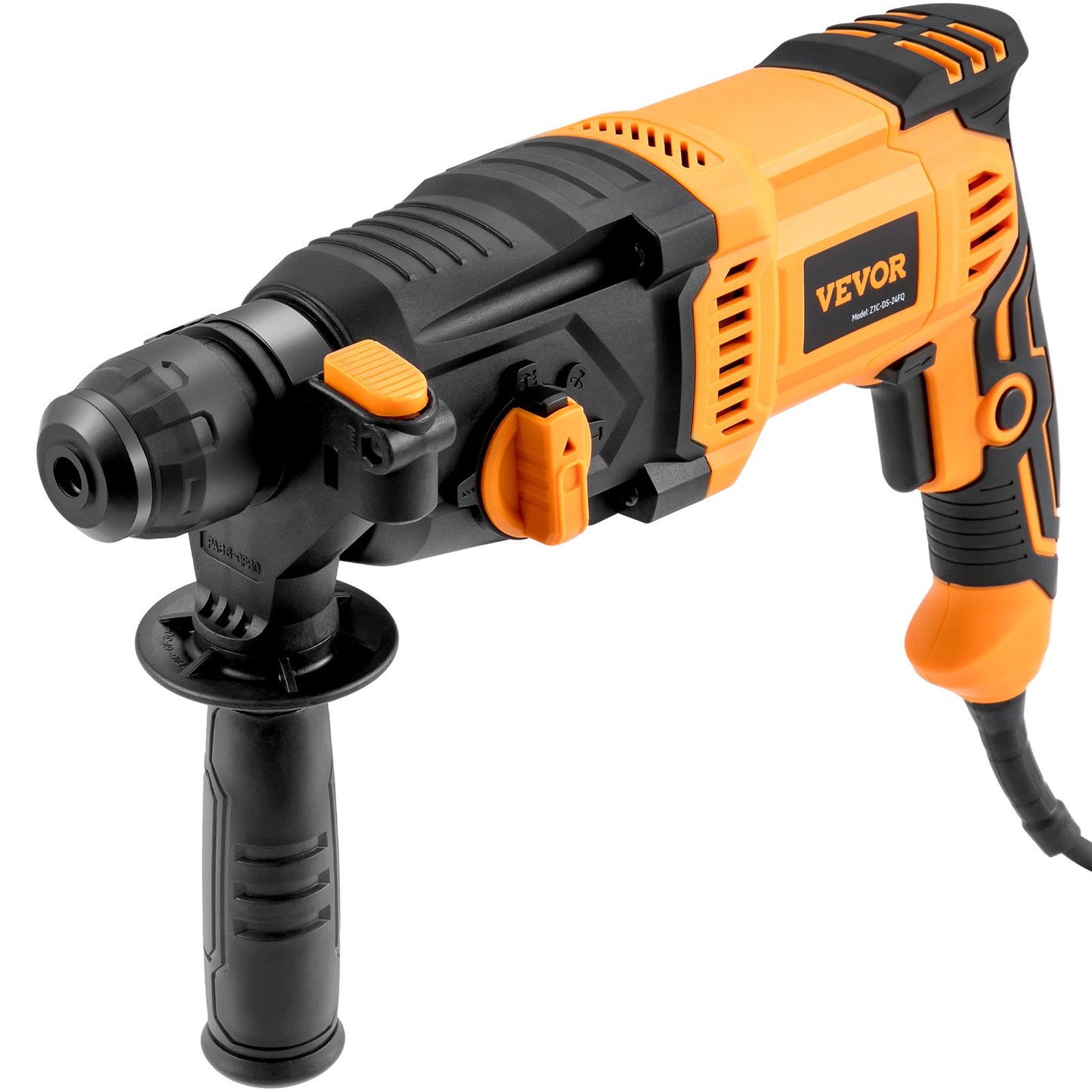 Corded Rotary Hammer Drill 4-Mode SDS-Plus Chipping Hammers - Yellow