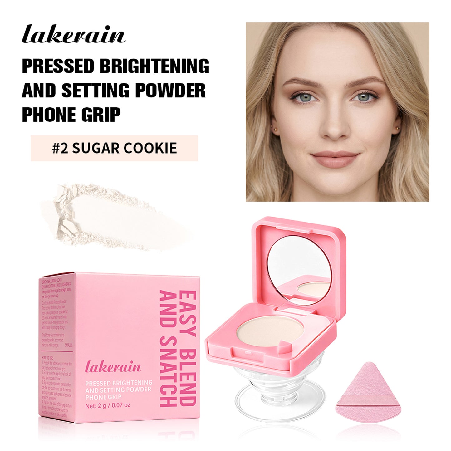 Baked Setting Powder Compact - All Colors & Sizes for Flawless Skin