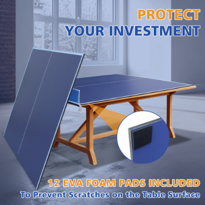 7ft Foldable Ping Pong Conversion Top for Indoor Games