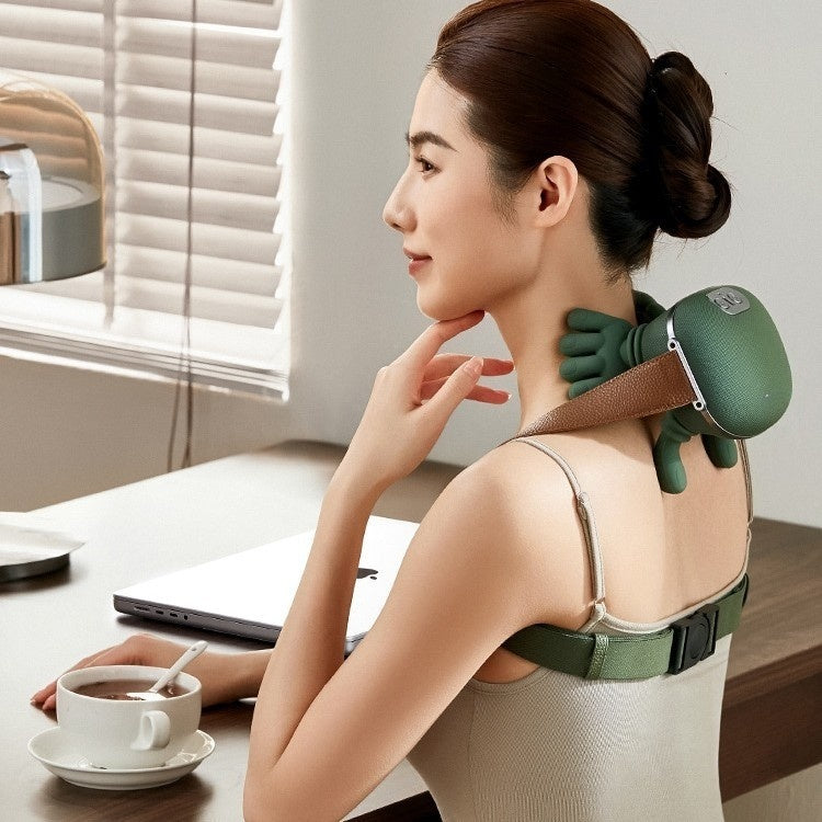 Electric Neck And Shoulder Muscle Massager Wireless Back Kneading