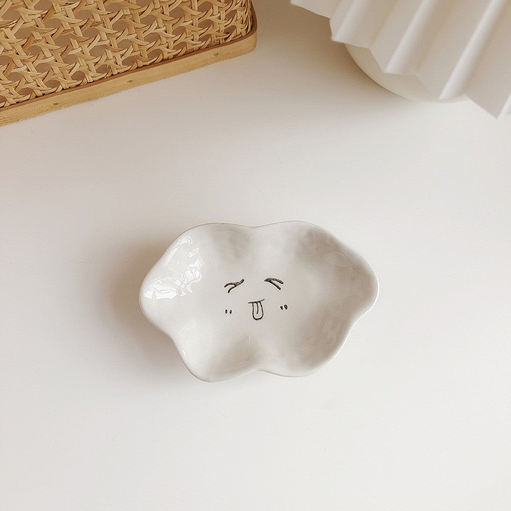 Mini Ceramic Dish Set - Japanese Style Assorted Patterns for Kitchen & Dining