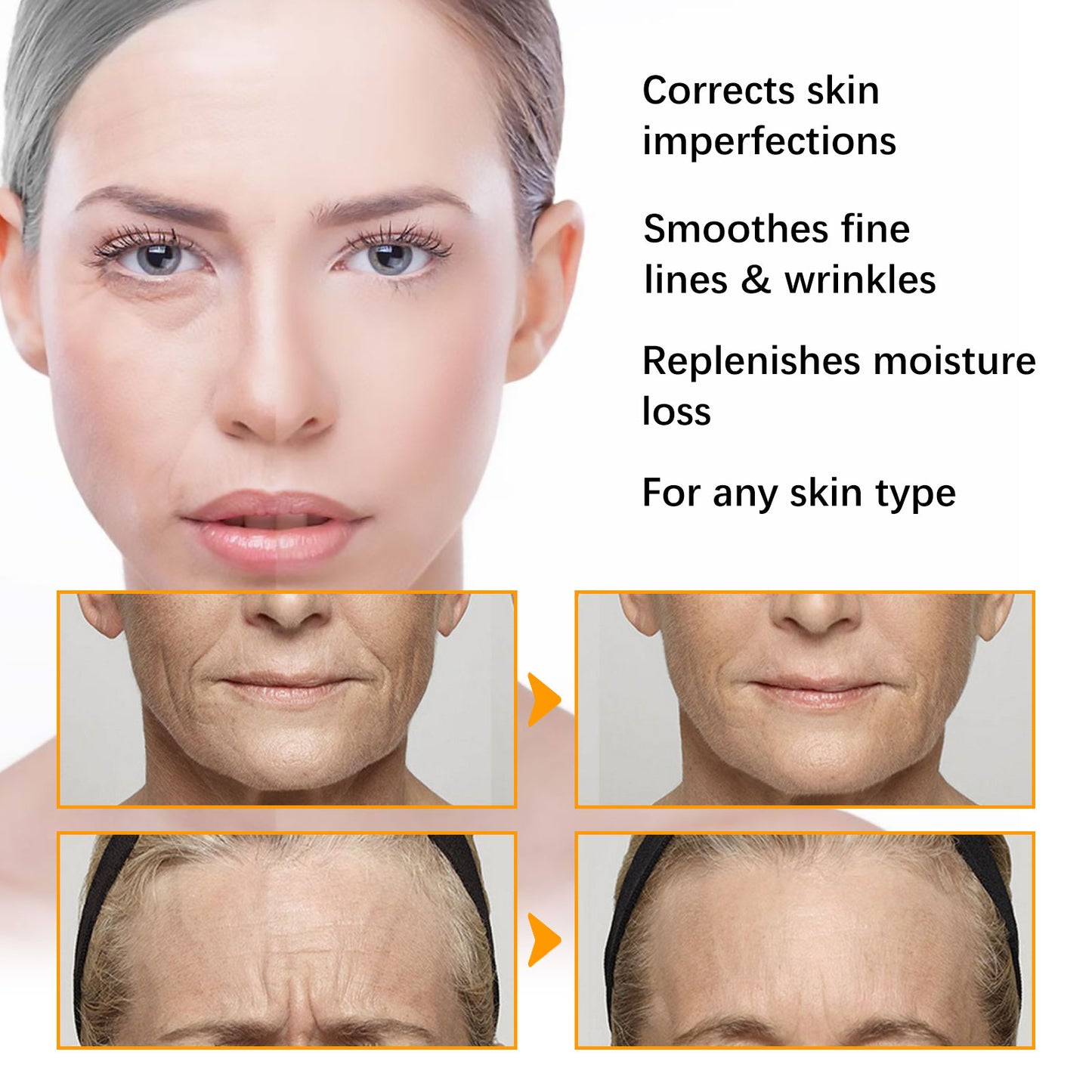 Turmeric Firming Face Cream - Anti-Aging Moisturizer for Wrinkles & Glow