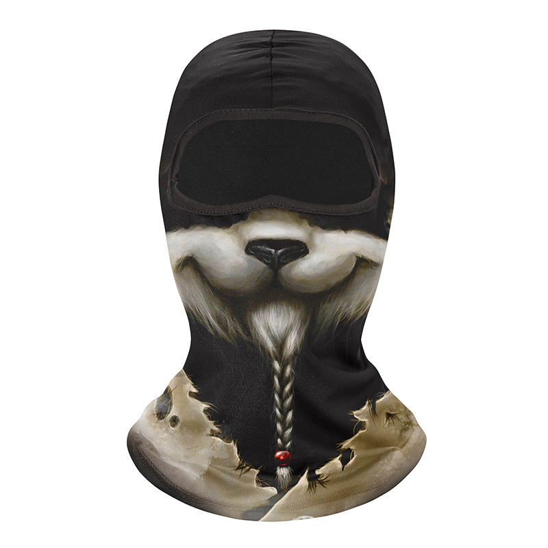 Winter Motorcycle Face Mask - Fleece-Lined Neck Warmer for Men & Women