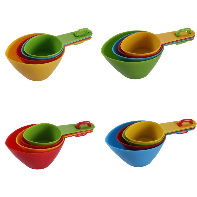 Plastic Measuring Spoon & Cup Set for Baking, Kitchen Utensils, 11-12 Pieces