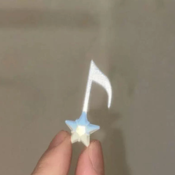 Minimalist Musical Note Hair Clip Set