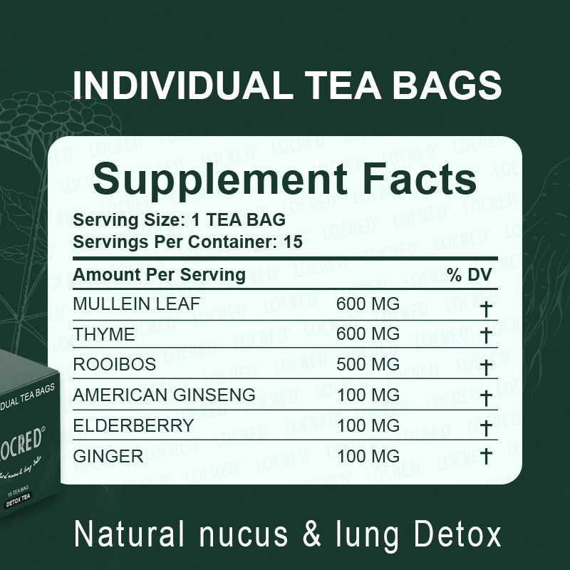 Sugar-Free Flower Tea Bags 15 Pack - Herbal Infusion for Health & Relaxation