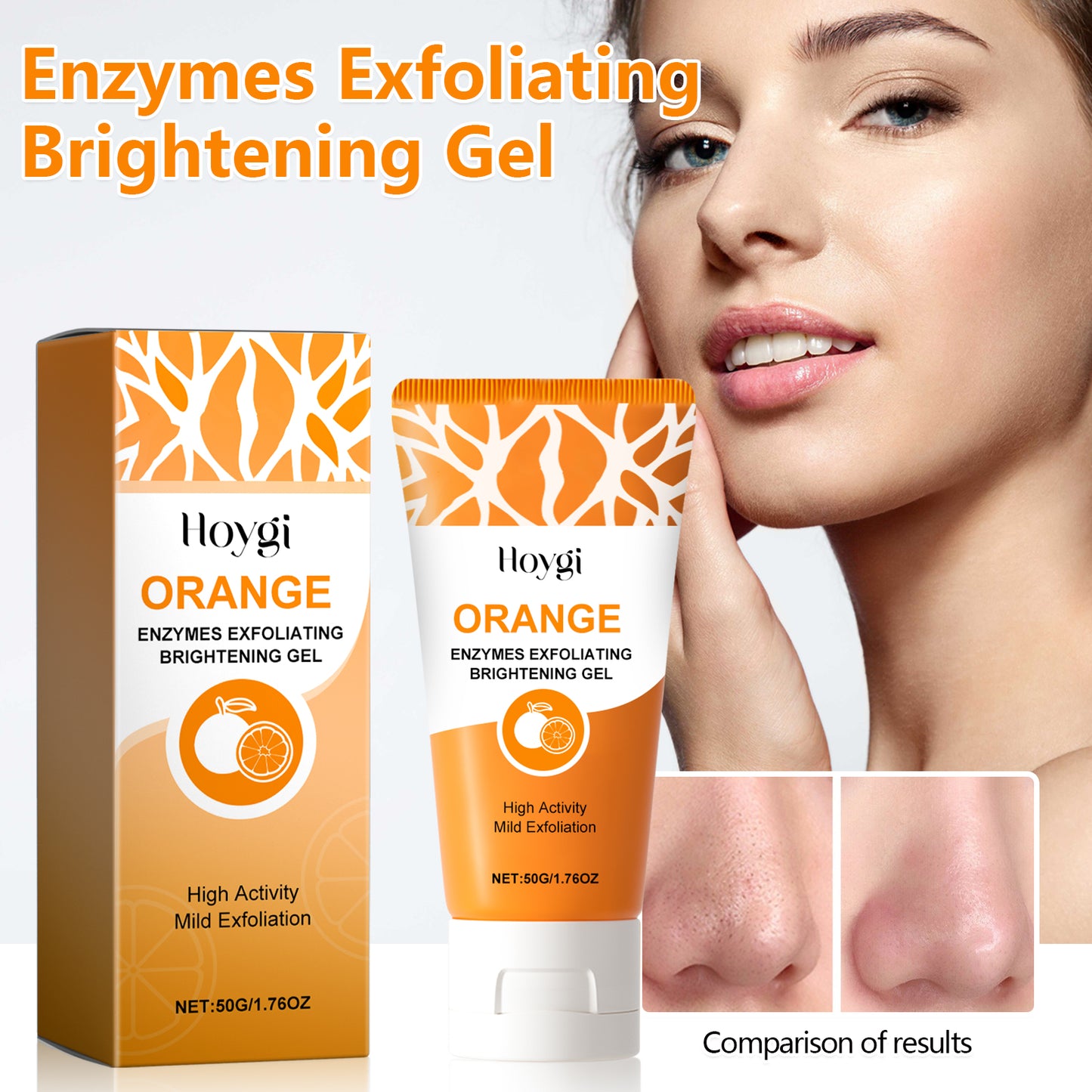 Exfoliating Blackhead Gel for Facial Care - 50g Deep Cleansing Treatment