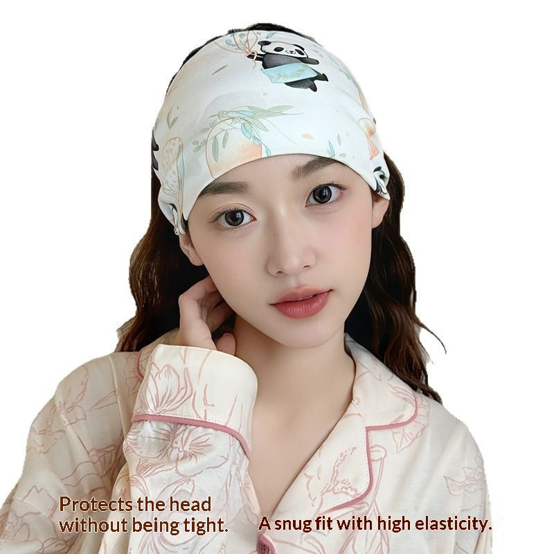 Cotton Forehead Guard Windproof Headscarf for Pregnancy