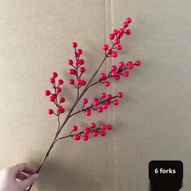 Artificial Flower Bucket Decoration for Lunar New Year Home & Party Decor