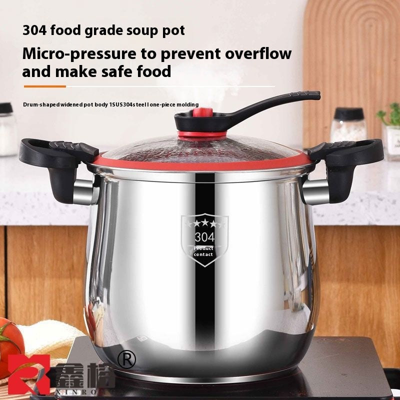 Stainless Steel Micro Pressure Couscous Pot Explosion-Proof 22cm