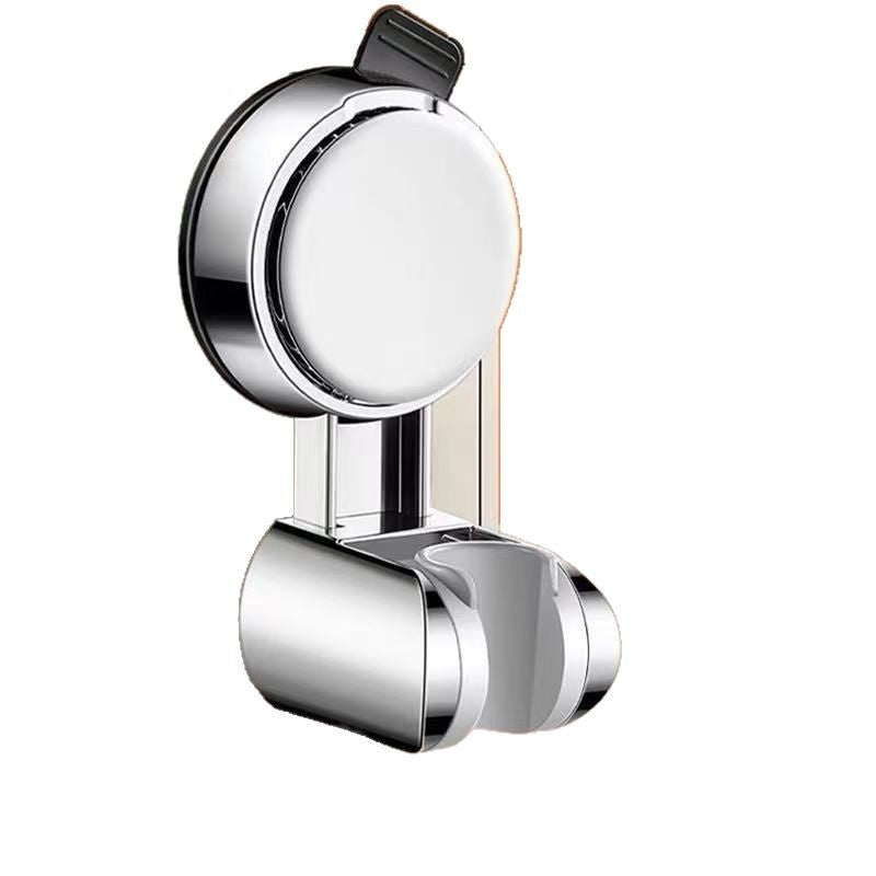 Suction Cup Shower Bracket Fixed Bathroom Mount - Gun Gray, Silver, Black, White