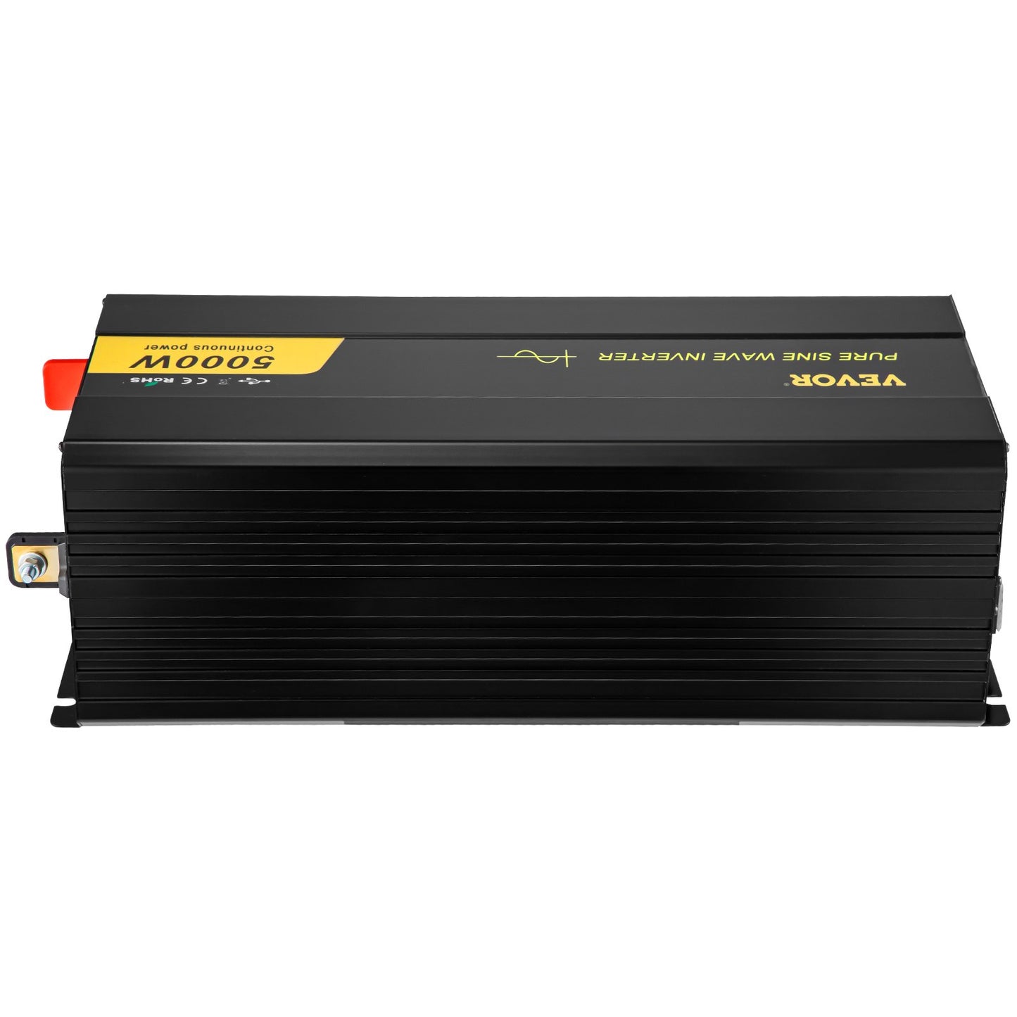 5000W Pure Sine Wave Power Inverter 12V DC to 120V AC with LCD Remote