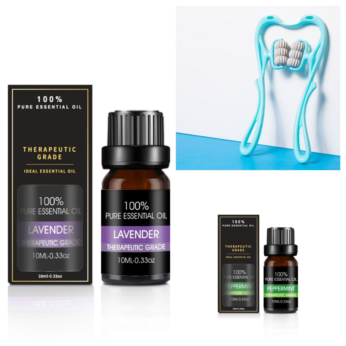 Natural Therapeutic Grade Essential Oil - 10ml Aromatherapy Fragrance Collection
