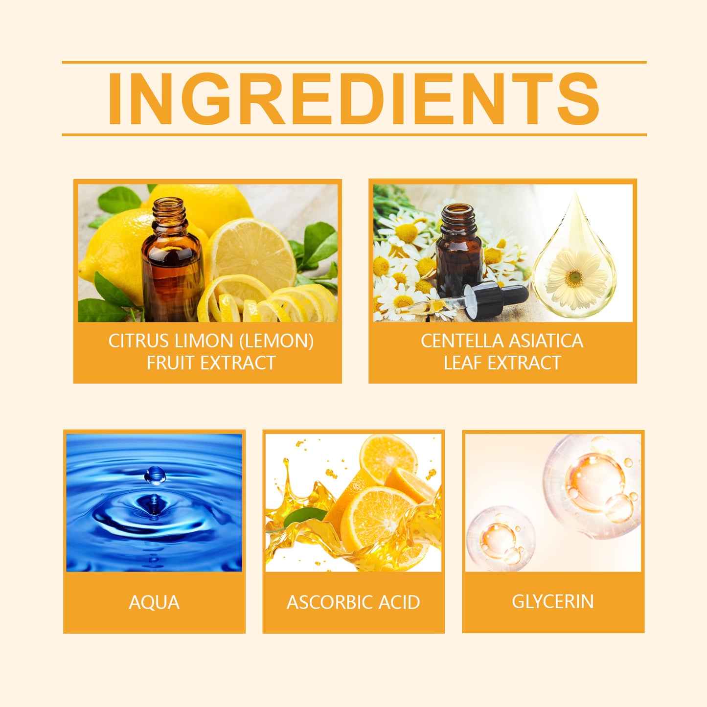 Vitamin C Facial Cleanser - Moisturizing & Brightening Skin Care Wash, 100g