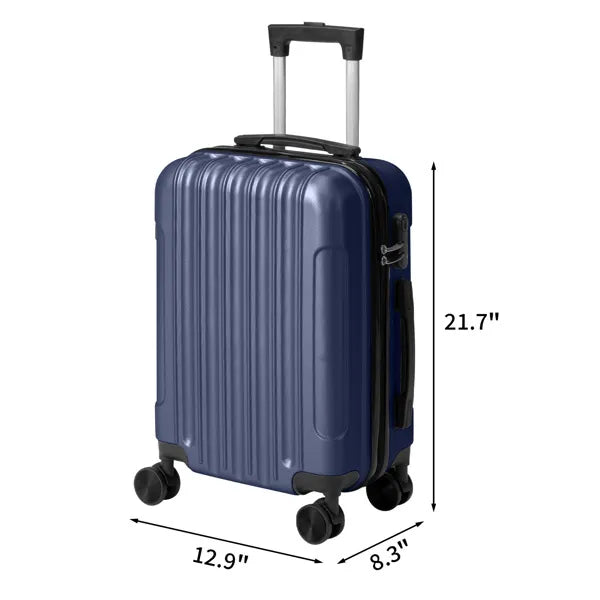 Three-in-one Textured Matte Finish, Non-TSA Customs Lock, 28-inch