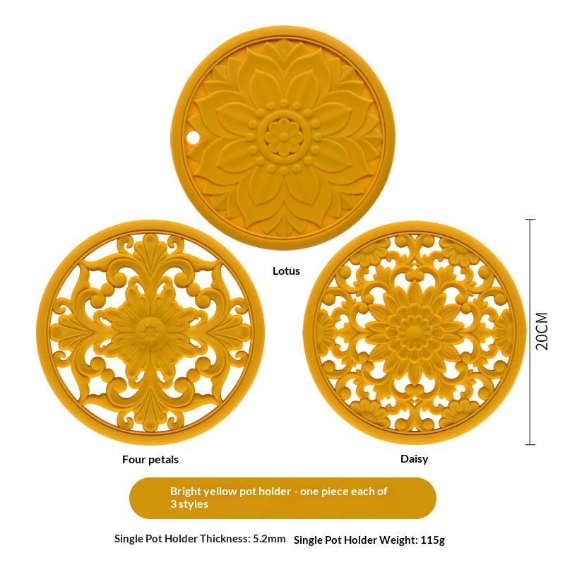 Insulated Silicone Food Bowl Set - High-Temperature Resistant, Multi-Size Kitchen Storage