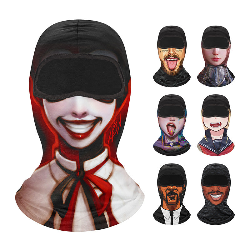 Outdoor Cycling Mask Scarf Sun Block Dustproof Sports Headgear - Breathable Head Cover