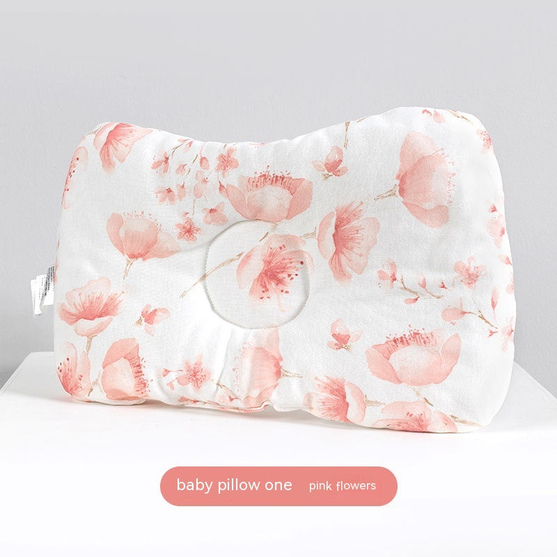 Newborn Infant Anti-Deviation Head Pillow - Baby Shaping Pillow 23x30cm