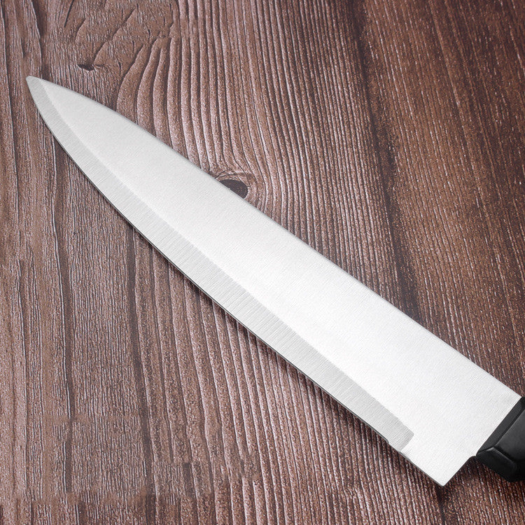 Multi-Functional 7-Piece Kitchen Knife Set - Stainless Steel Chef & Bread Knives