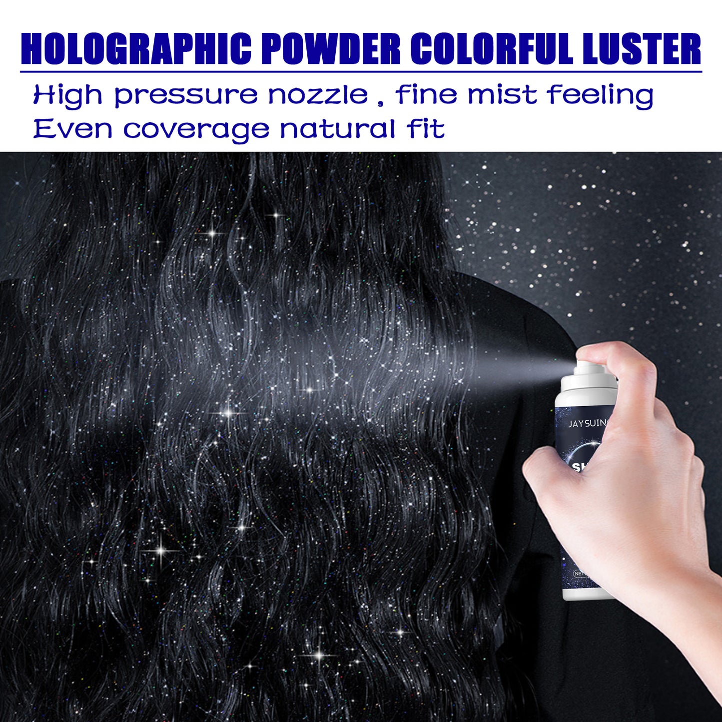 Brightening Glitter Spray for Hair & Body - 1 to 3 Pack