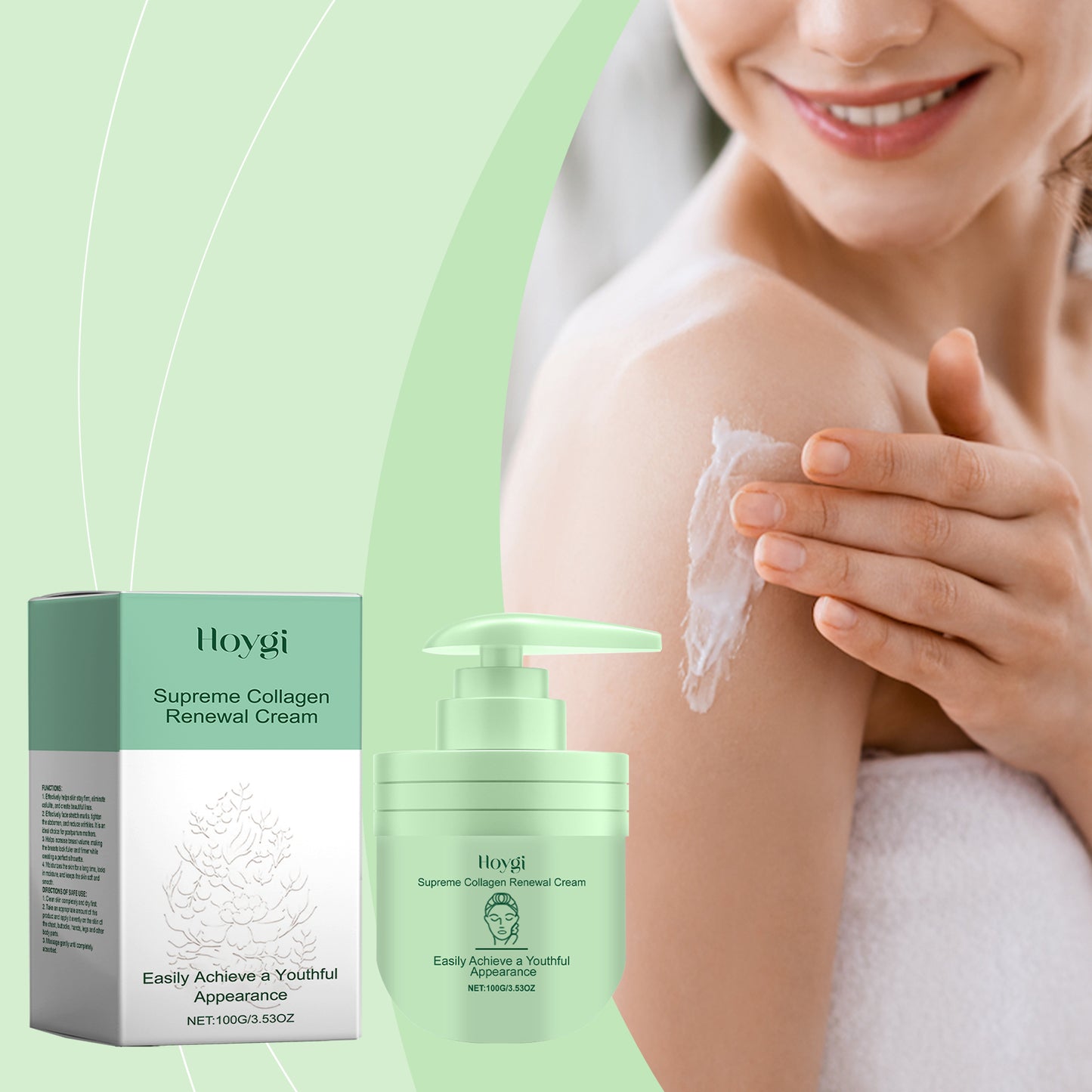 Collagen Moisturizer for Body Skin 100g - Hydrating & Skin Nourishing Cream